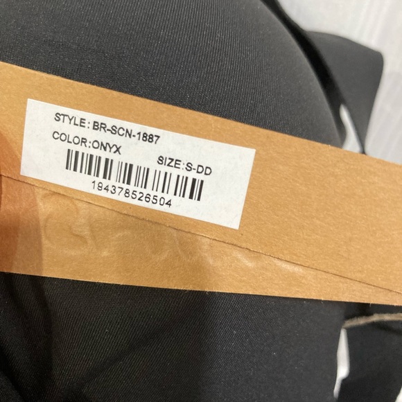 SKIMS Naked Scoop Bra NWT - Onyx Black Sz Large-DD, Small -DD - Picture 11 of 11